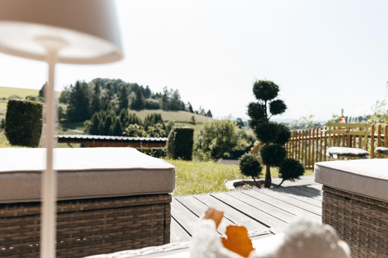 Ferienwohnung Alpenblick I Kamin I Private Sauna Wangen im Allgaeu Bagian luar foto