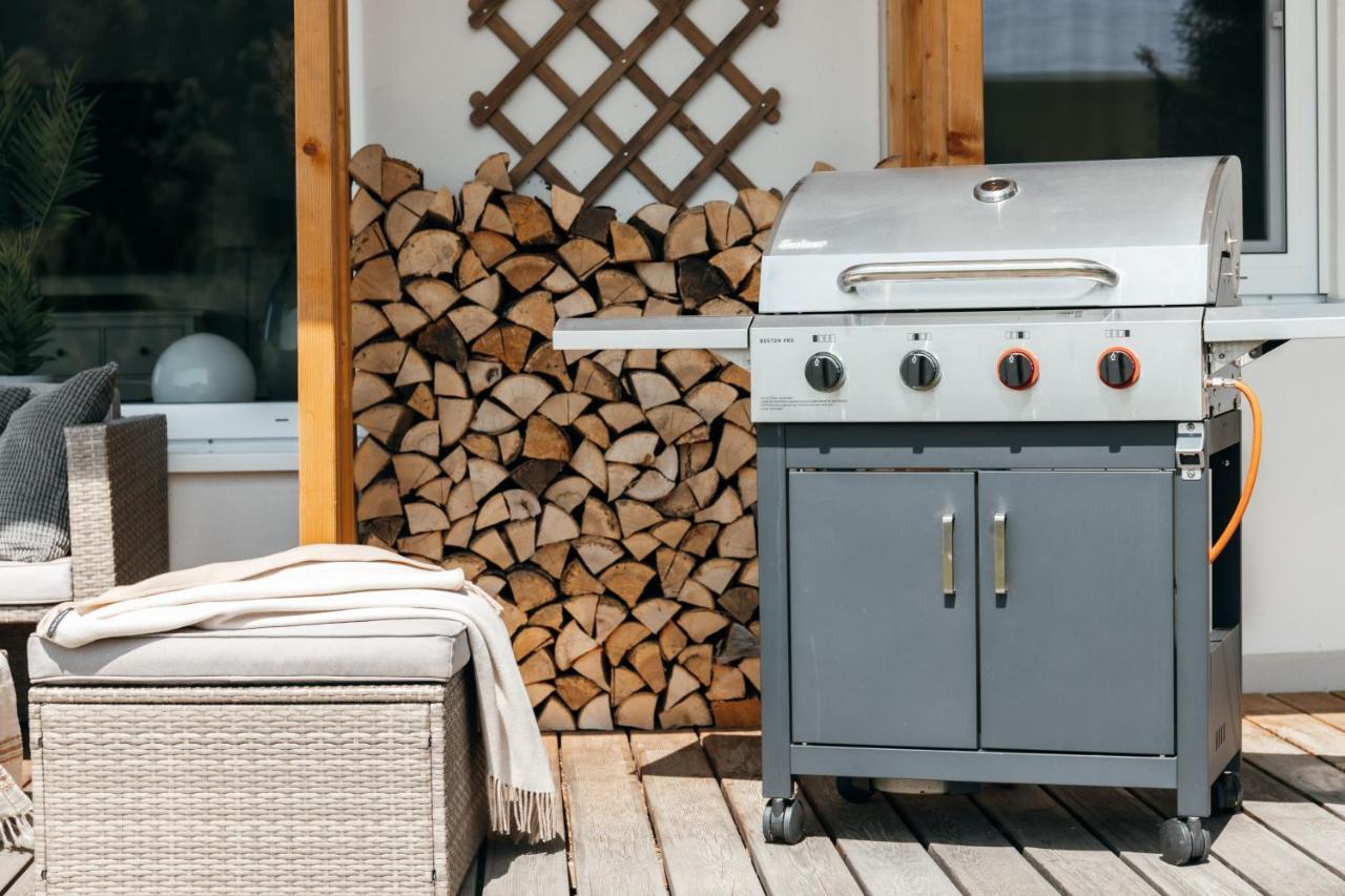 Ferienwohnung Alpenblick I Kamin I Private Sauna Wangen im Allgaeu Bagian luar foto