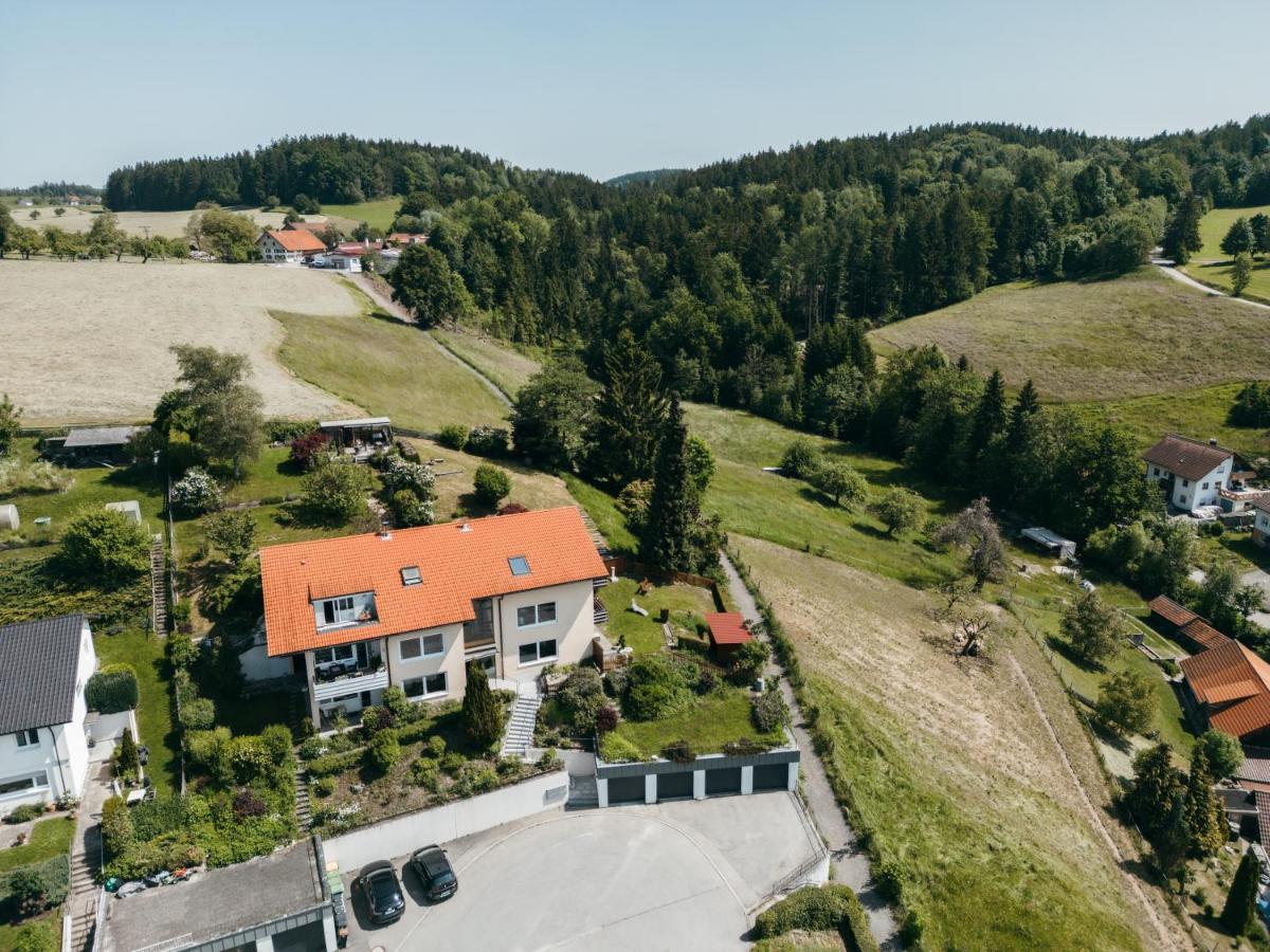 Ferienwohnung Alpenblick I Kamin I Private Sauna Wangen im Allgaeu Bagian luar foto