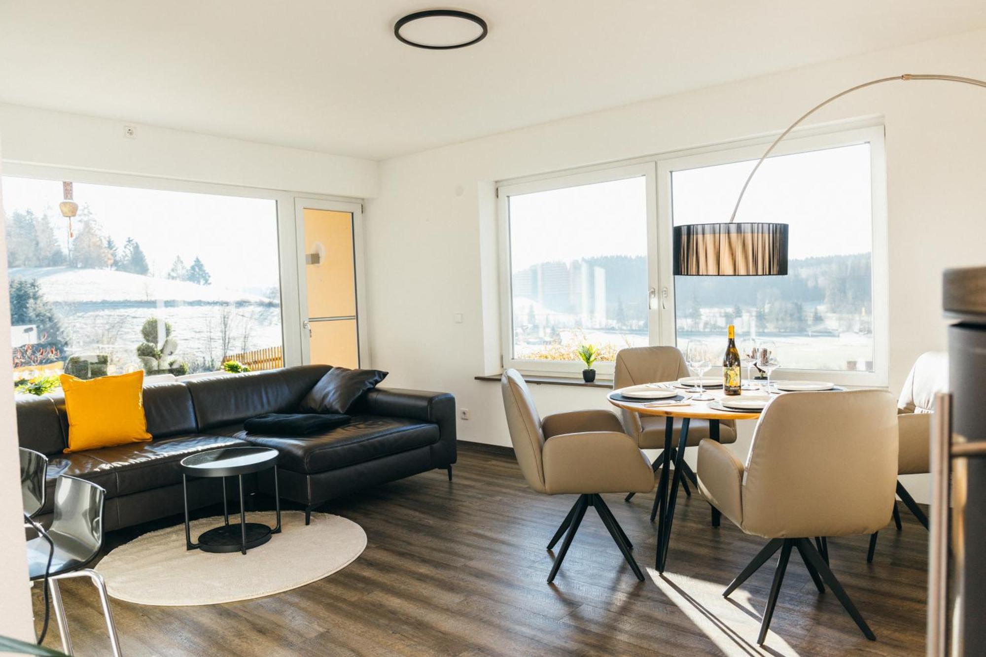 Ferienwohnung Alpenblick I Kamin I Private Sauna Wangen im Allgaeu Bagian luar foto