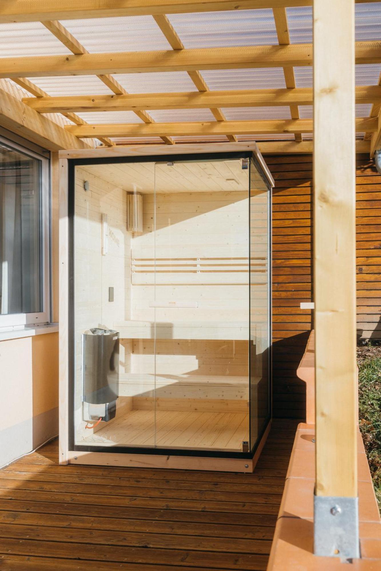 Ferienwohnung Alpenblick I Kamin I Private Sauna Wangen im Allgaeu Bagian luar foto